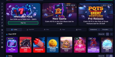 7BitCasino site preview