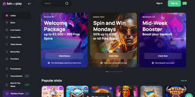 Betandplay site preview