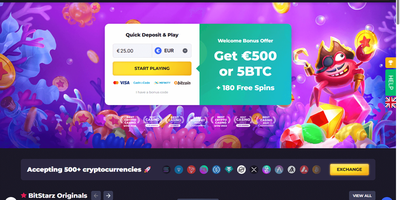 BitStarz site preview