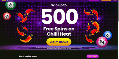Fever Bingo site preview
