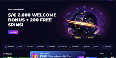 Lucky7even site preview