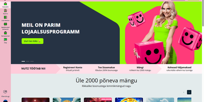 Nutz websted forhåndsvisning