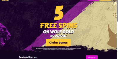 Slots Animal site preview