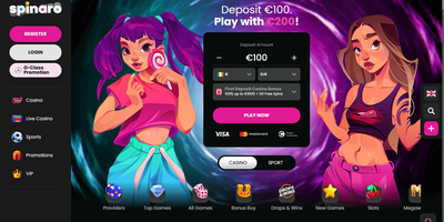 Spinaro site preview