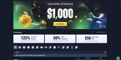 Sportbet.one site preview