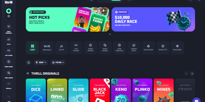 Thrill site preview