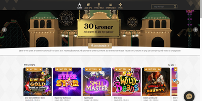 Tivoli Casino DK site preview