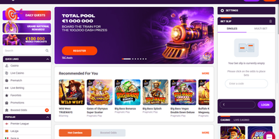 TonyBet site preview